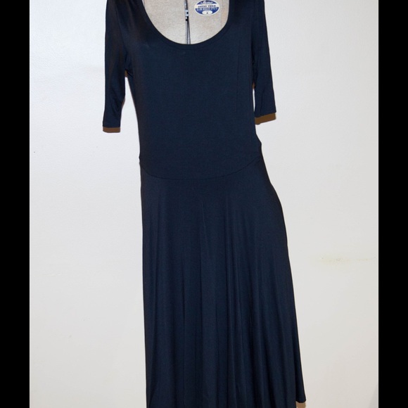 LuLaRoe Black Nicole XL