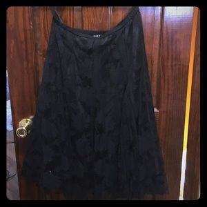Gorgeous dkny lace black skirt size 10