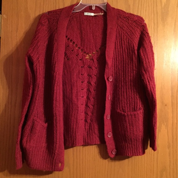 Burgundy Red Sweater