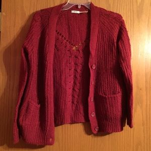 Burgundy Red Sweater