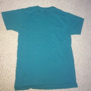 Blue pocket T-shirt