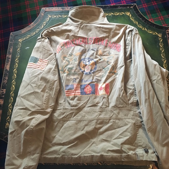 Polo field jacket.