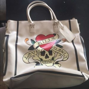 Ed Hardy weekend bag