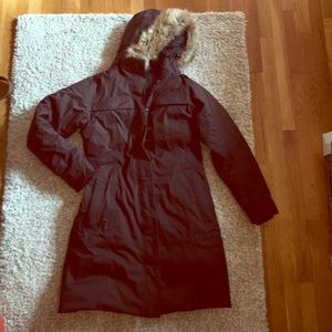 The North Face Brown Waterproof Parka