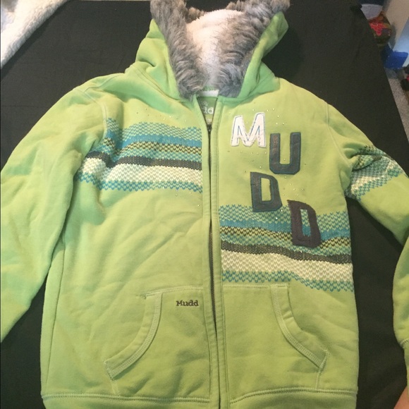 Girls Mudd Hoodie Full Zip