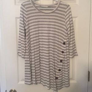 Asymmetrical hem tunic!