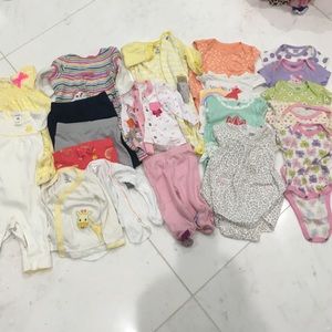 Bundle new born baby girl