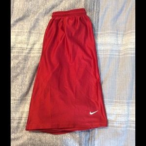 Men's Red Nike Shorts size L