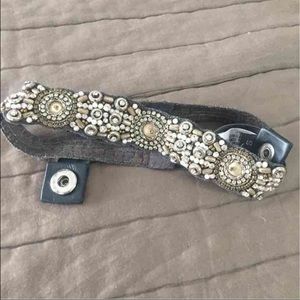 Anthropologie rhinestone belt