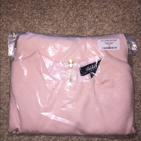 NEW Light pink skater dress- Lulu's size medium