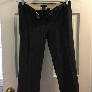 Size 2 charcoal city fit J.crew trousers
