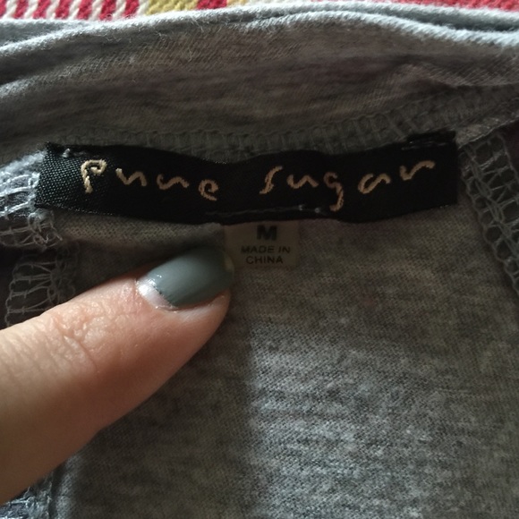 Pure Sugar Medium Gray Sweater - Picture 3 of 3