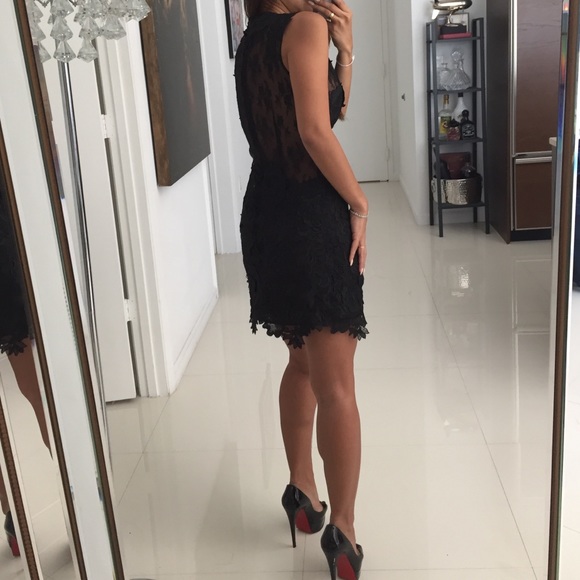 Red Lace Dress Size S available - Picture 4 of 7