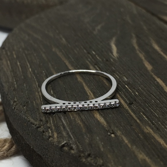 925 Sterling Silver Stackable Ring - Picture 3 of 7