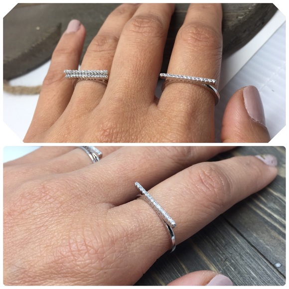 925 Sterling Silver Stackable Ring - Picture 5 of 7