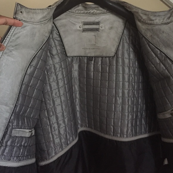 Man biker coat - Picture 3 of 4