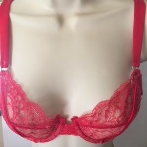 Victoria Secret Red Lace Bra