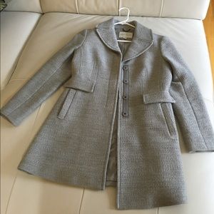 Grey Peacoat