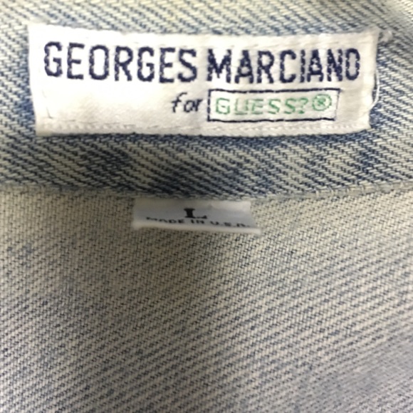 Vintage Marciano for Guess denim jacket. Mens