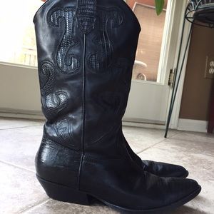 🐴Nine West leather 🏇🏼cowboy boots
