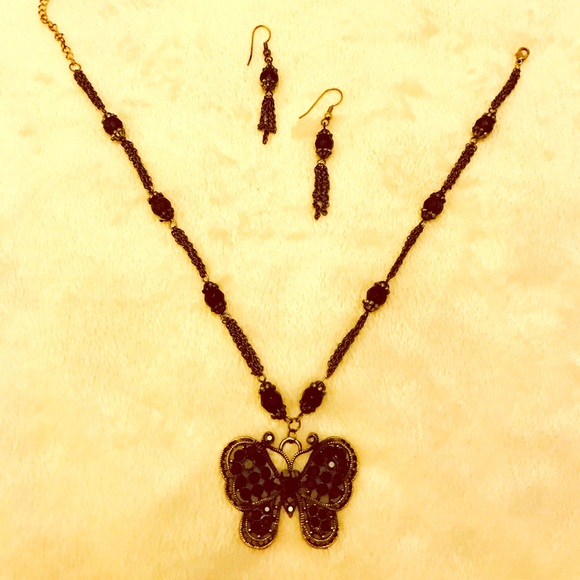 Antique jewelry set