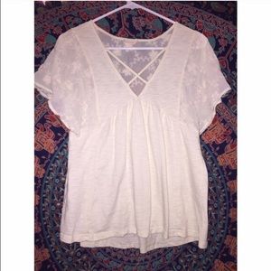 Cute Cross Top Blouse