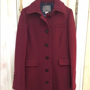JCREW DOUBLE CLOTH LADY DAY COAT THINSULATE EEUC