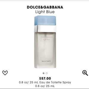 Dolce and Gabbana Light Blue Perfume