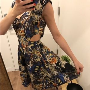 Floral printed dress from Jealous Tomato.