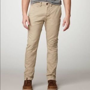 American eagle slim khakis.