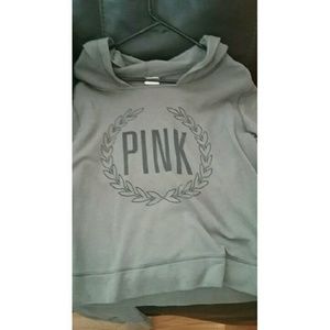 Victoria's secret pink hooded sweatshirt