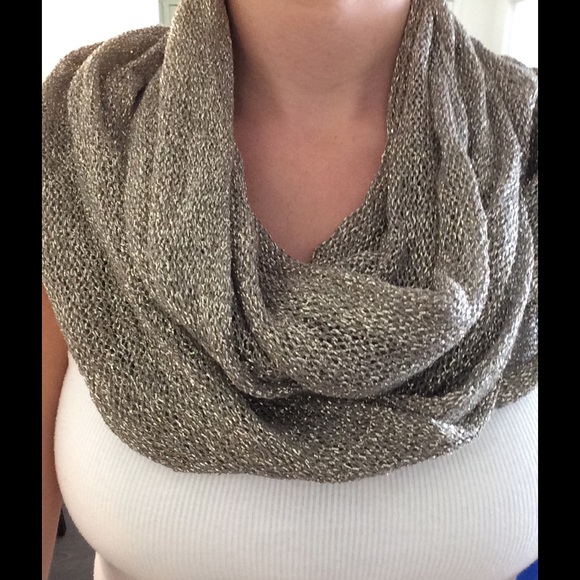 Soft and Sparkly Infinity Scarf - Picture 2 of 4