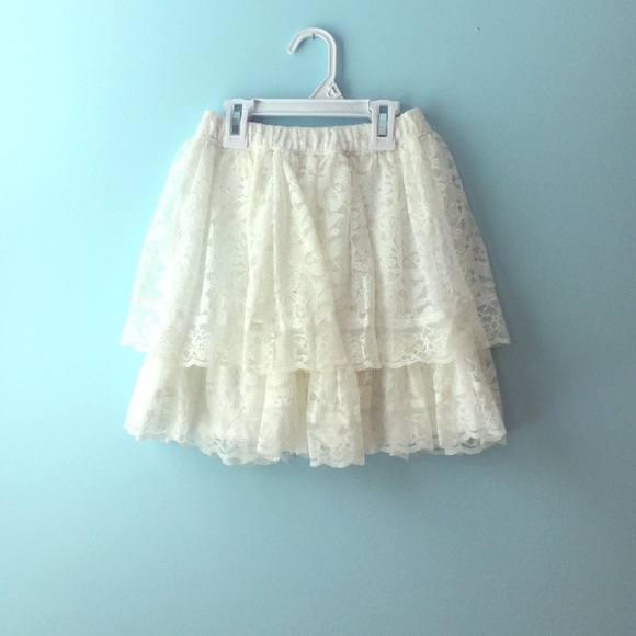 White skirt