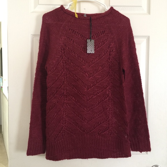 Open Front Crochet Sweater MD - Picture 1 of 4