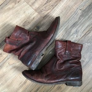 Leather Frye Boots