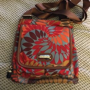 Cross body bag with matching wallet