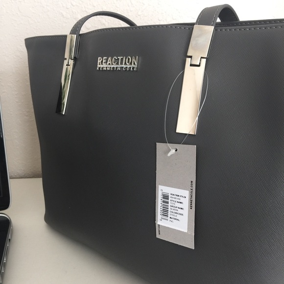 Kenneth Cole Reaction Silvera Steele Tote NWT