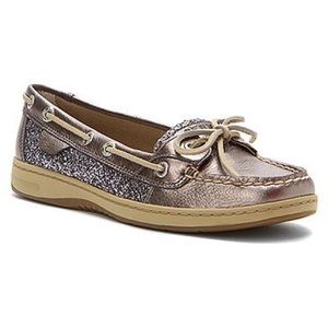 Sperry Angelfish Charcoal Glitter
