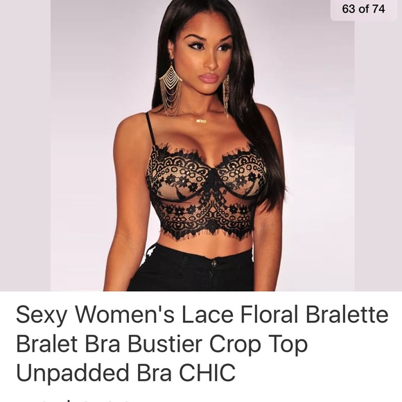 Black lace halter style Bralette 🎉SALE 🎉🎉