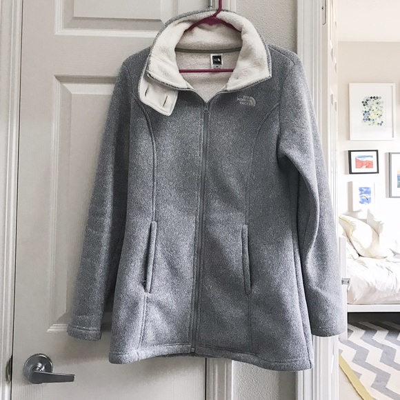 Northface knit zip up