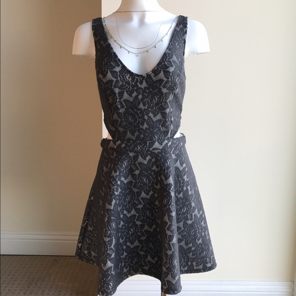 Cute Dress with Side Cutouts