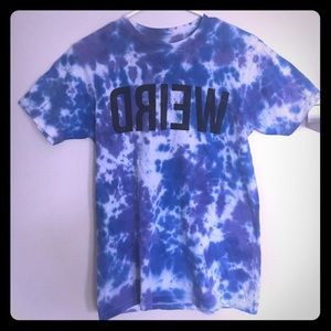 👽W3IRD👽 Small Tie Dye Shirt