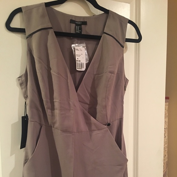 Beige jumpsuit