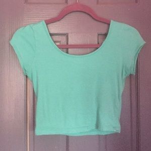 Charlotte Russe Small Cutout Crop Top