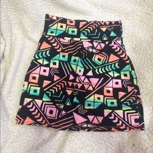 VS PINK Tribal Print Skirt