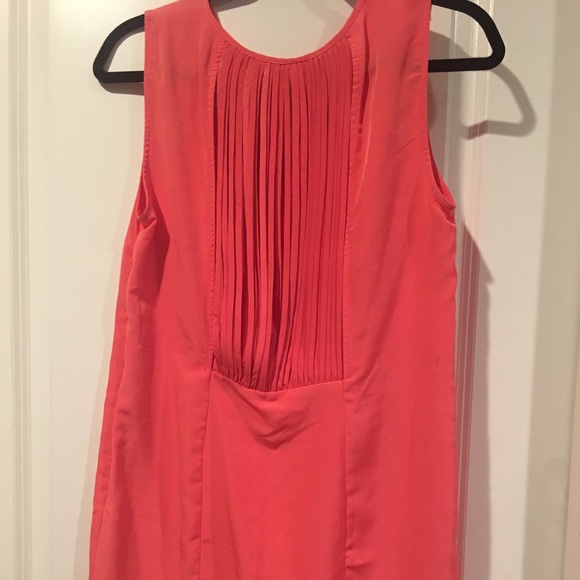 Zara: orange dress