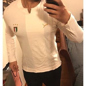 Puma Vintage Italian World Cup Long Sleeve Shirt