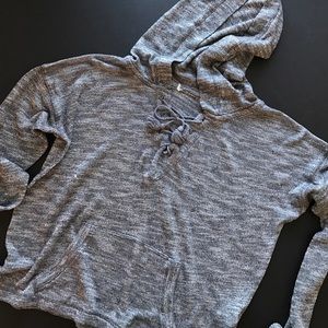 Hooded Light Sweater
