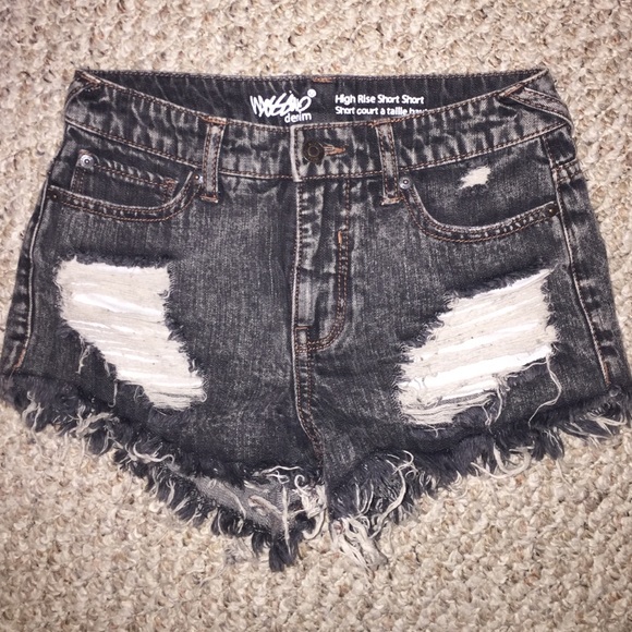 High waist shorts