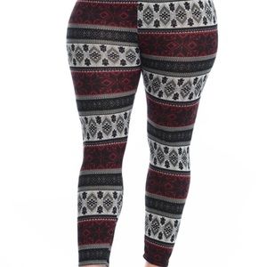 🚨FLASH SALE!! Last one! Plus Christmas Leggings